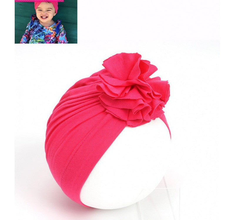 Baby flower turban cap, view 11