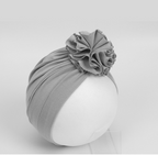 Baby flower turban cap